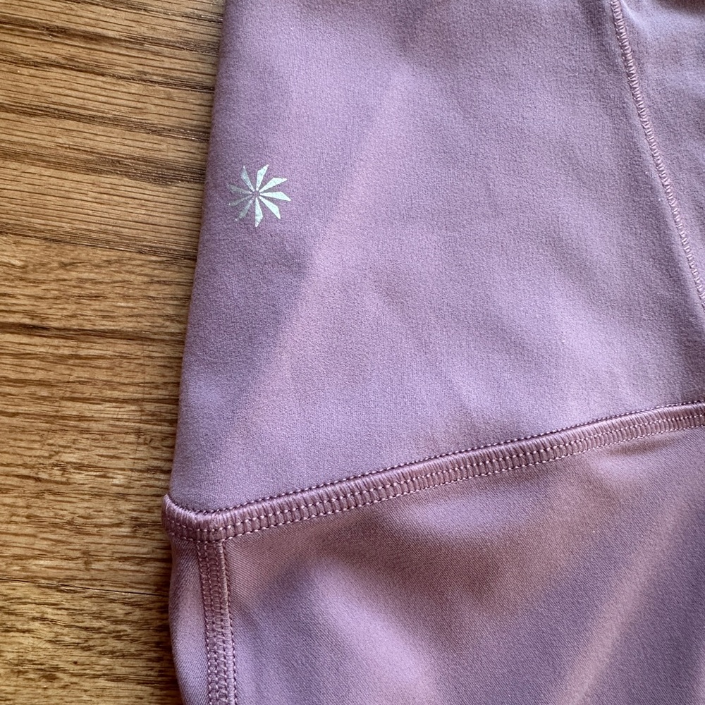 Athleta 7/8 High-Rise Leggings in Dusty Mauve
